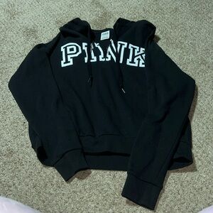 Pink long sleeve hoodie